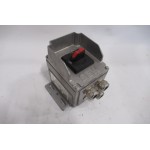 Werkschakelaar  3 fase 400 volt / 32 Ampère. Unused. 